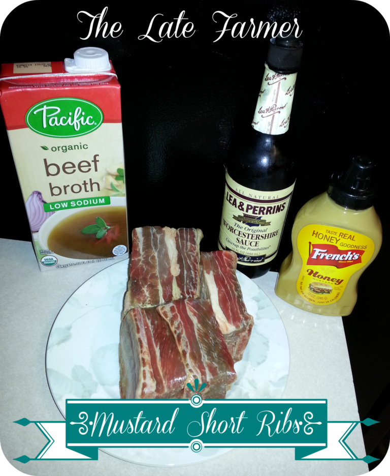 Mustard Short Ribs