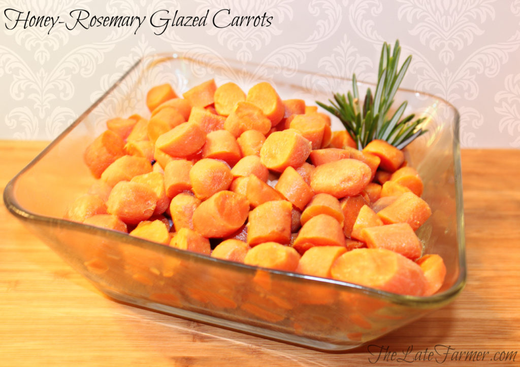 Honey-Rosemary Glazed Carrots
